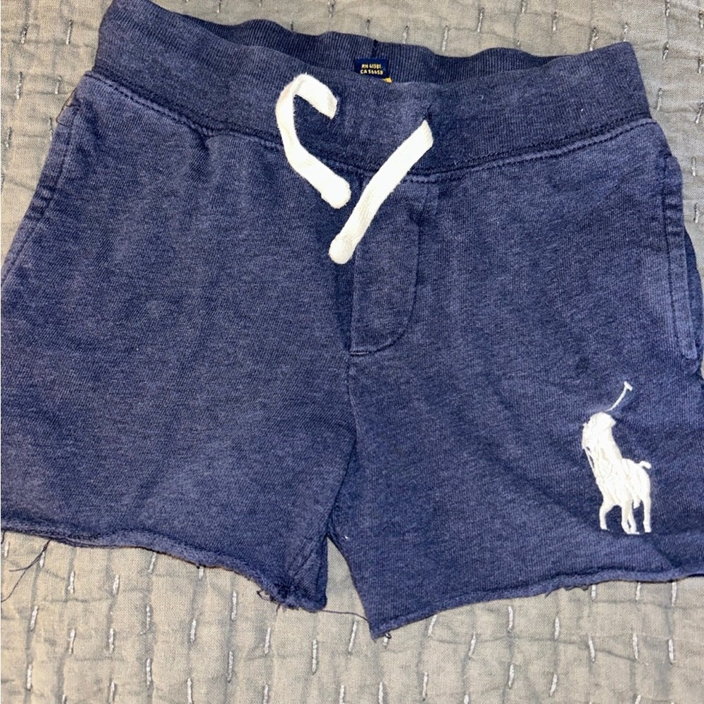 Polo by Ralph Lauren Blue Casual Shorts with Elastic Waistband